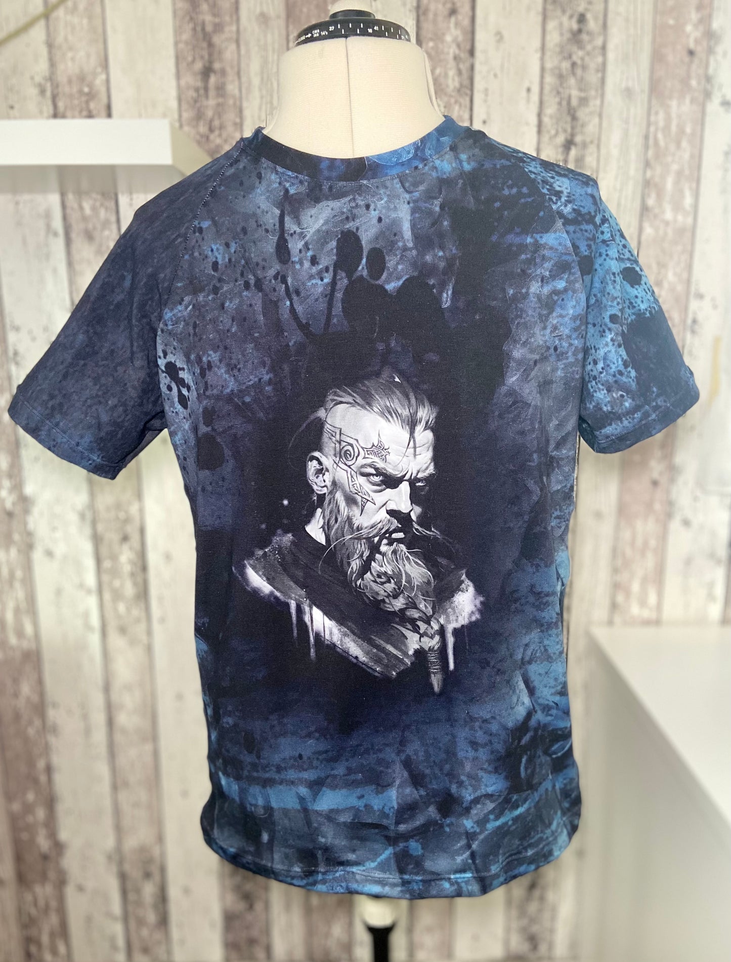 Herren T-Shirt mit Vikinger Print